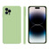 iPhone 14 Pro Max Imitation Liquid Silicone Phone Case  - Matcha Green