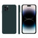 iPhone 14 Pro Max Imitation Liquid Silicone Phone Case  - Dark Green