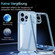 iPhone 14 Pro Max Acrylic + TPU Clear Protective Phone Case  - Blue