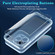 iPhone 14 Pro Max Acrylic + TPU Clear Protective Phone Case  - Purple