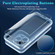 iPhone 14 Pro Max Acrylic + TPU Clear Protective Phone Case  - Transparent Black