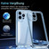 iPhone 14 Pro Max Acrylic + TPU Clear Protective Phone Case  - Transparent Black