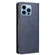 iPhone 14 Pro Max Calf Texture Magnetic Flip Leather Phone Case  - Blue