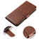iPhone 14 Pro Max Calf Texture Buckle Flip Leather Phone Case  - Brown