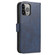 iPhone 14 Pro Max Calf Texture Buckle Flip Leather Phone Case  - Blue