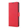 iPhone 14 Pro Max Ultra-thin Voltage Side Buckle Leather Phone Case  - Red