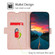 iPhone 14 Pro Max Ultra-thin Voltage Side Buckle Leather Phone Case  - Rose Gold