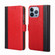 iPhone 14 Pro Max Ostrich Texture Flip Leather Phone Case  - Red