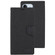 iPhone 14 Pro Max GOOSPERY CANVAS DIARY Canvas Texture Flip Leather Phone Case  - Black