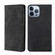 iPhone 14 Pro Max Skin Feel Magnetic Leather Phone Case  - Black