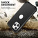 iPhone 14 Pro Max 3 in 1 Shockproof Phone Case  - Black