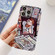 iPhone 14 Pro Precise Hole Oil Painting Glossy PC Phone Case - Newspaper