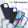 iPhone 14 Pro Life Waterproof Rugged Phone Case - Dark Blue + Royal Blue