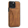 iPhone 14 Pro Ultra-thin Shockproof Phone Protective Case with Holder - Brown