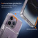 iPhone 14 Pro Crystal Clear Flip Card Slot Phone Case - Transparent