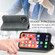 iPhone 14 Pro Retro Skin Feel Magnetic Flip Leather Phone Case - Gray