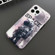 iPhone 14 Pro Dual-side IMD Astronaut Frosted Phone Case - Light Grey