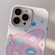 iPhone 14 Pro Painted Pattern PC Phone Case - Starry Dogs