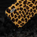 iPhone 14 Pro ABEEL Black Edge Leopard Phone Case - Golden Leopard