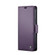 iPhone 14 Pro CaseMe 023 Butterfly Buckle Litchi Texture RFID Anti-theft Leather Phone Case - Pearly Purple