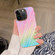 iPhone 14 Pro Colorful Shell Texture Marble PC + TPU Phone Case - Colorful Meteor