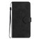 iPhone 14 Pro Flower Embossing Pattern Leather Phone Case - Black