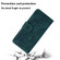 iPhone 14 Pro Tiger Embossing Pattern Leather Phone Case - Green