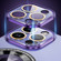 iPhone 14 Pro CD Texture MagSafe Magnetic Phone Case - Dark Purple