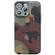 iPhone 14 Pro Camouflage Pattern Film PC Phone Case - Green Camouflage