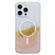 iPhone 14 Pro MagSafe Gilding Hybrid Clear TPU Phone Case - Pink