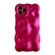 iPhone 14 Pro Wave Bubbles TPU Phone Case - Red