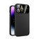 iPhone 14 Pro Large Glass Window PC Phone Case with Integrated Lens Film - Black