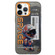 iPhone 14 Pro Astronaut Pattern PC Phone Case - Black Astronaut