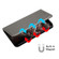 iPhone 14 Pro Carbon Fiber Texture Magnetic Flip Leather Phone Case - Grey