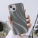 iPhone 14 Pro Nano Electroplating Protective Phone Case - Silver Bead Grey