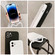 iPhone 14 Pro Crossbody Lanyard Liquid Silicone Case - White