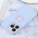 iPhone 14 Pro Contrast Color 3 in 1 TPU Phone Case - Purple Blue