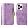 iPhone 14 Pro BETOPNICE Dual-side Buckle Leather Phone Case - Purple