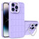 iPhone 14 Pro Cube Lens Holder TPU + PC Phone Case - Purple