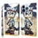 iPhone 14 Pro 3D Painted Leather Phone Case - Naughty Cat