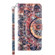 iPhone 14 Pro 3D Painted Leather Phone Case - Colorful Mandala