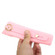 iPhone 14 Pro Wrist Strap Holder TPU Phone Case - Dark Pink