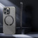 iPhone 14 Pro MagSafe Magnetic Carbon Fiber Texture Phone Case - Black