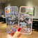 iPhone 14 Pro Color Butterfly Glitter Epoxy TPU Phone Case - Purple