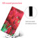 iPhone 14 Pro Colored Drawing Leather Phone Case - Tulips