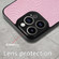 iPhone 14 Pro Flow Color Back Cover Leather Phone Case - Pink