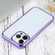 iPhone 14 Pro Ultra-thin Electroplating TPU Phone Case - Purple