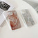 iPhone 14 Pro 2 in 1 Detachable Marble Pattern Phone Case - Grey