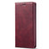 iPhone 14 Pro LC.IMEEKE RFID Anti-theft Leather Phone Case - Red