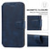 iPhone 14 Pro Shockproof PU + TPU Leather Phone Case - Dark Blue